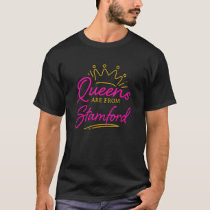 Queens kommen aus Stamford Resident Connecticut Lo T-Shirt