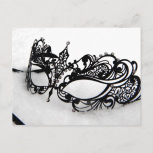 Queens Mask Postkarte