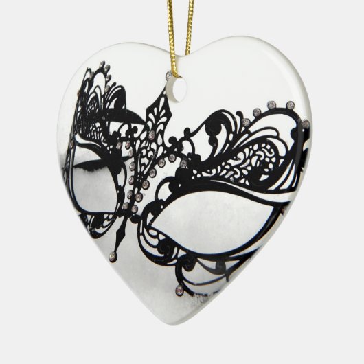 Queens-Maske Keramikornament (Links)