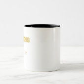 Queens New York Gold Coffee Tasse (Mittel)