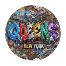 Queens New York Graffiti-Wandkunst