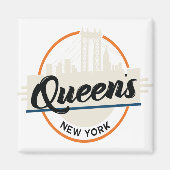 Queens New York Magnet (Vorne)