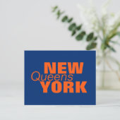 Queens, New York Postcard Postkarte (Stehend Vorderseite)