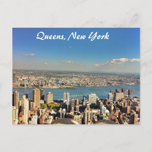 Queens, New York Postkarte (Vorderseite)