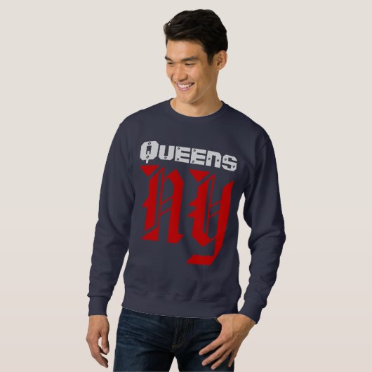 Queens New York Sweatshirt (Vorne ganz)