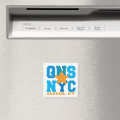 Queens, NY Blue Magnet (In Situ (Geschirrspüler))