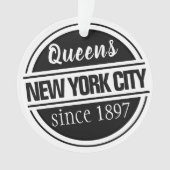 Queens NYC 1897 Ornament (Vorderseite)
