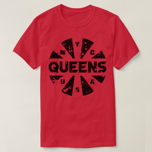 Queens NYC 4 T-Shirt (Design vorne)