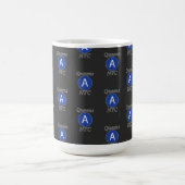 Queens NYC A Train Kaffeetasse (Mittel)