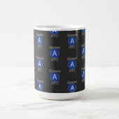 Queens NYC A-Zug Kaffeetasse (Mittel)