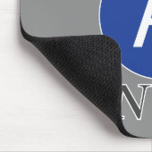 Queens NYC A-Zug Mousepad (Ecke)
