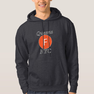 Queens NYC F-Zug Hoodie