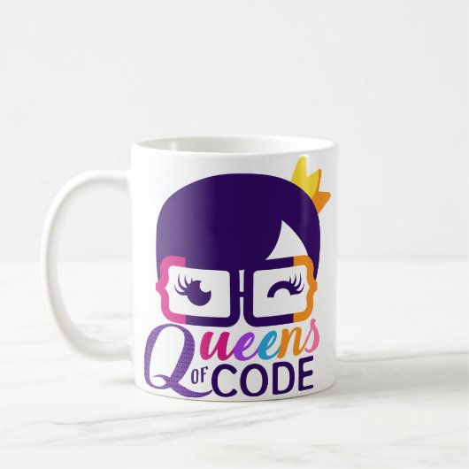 Queens of Code Tasse (Links)