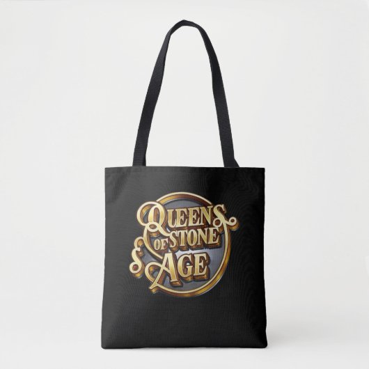 Queens of the Stone Age Design Black Tragetaschen Tasche (Vorderseite)