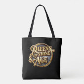 Queens of the Stone Age Design Black Tragetaschen Tasche (Rückseite)