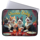 Queens only! laptopschutzhülle (Vorderseite)