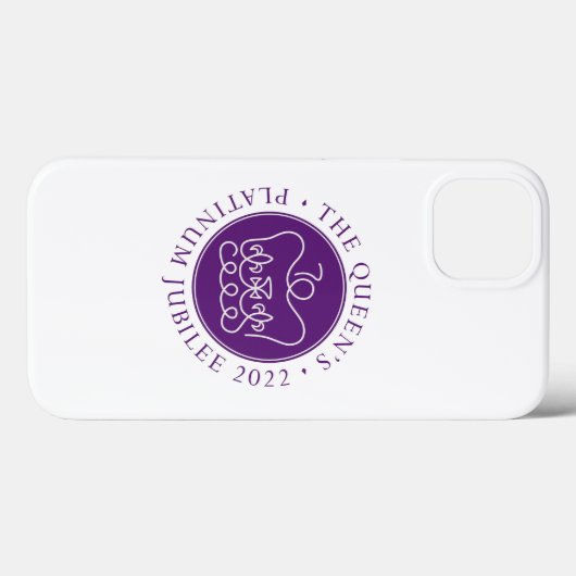 Queen's Platinum Jubilee Case-Mate iPhone Hülle (Rückseite (Horizontal))