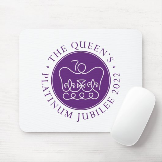 Queen's Platinum Jubilee Mousepad (Mit Mouse)