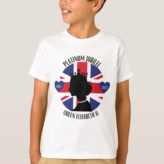 Queens Platinum Jubilee T - Shirt (Vorderseite)