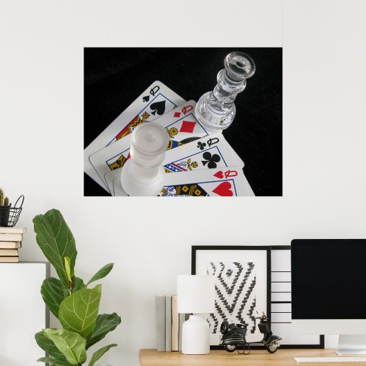 Queens Poster (Heimbüro)