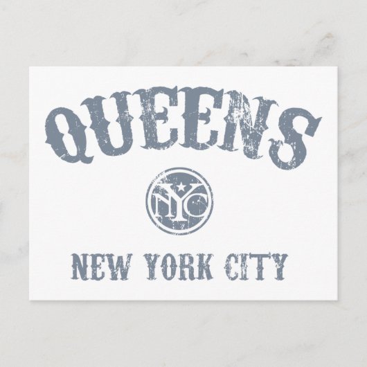 *Queens Postkarte (Vorderseite)