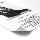 Queens Prayer Poster (Ecke)