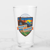 Queen's Ransom Pint Glass Glas (Rückseite)