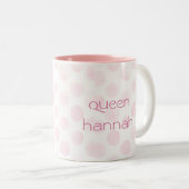 Queens Rule Crown Zweifarbige Tasse (VorderseiteRechts)