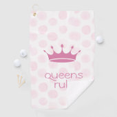 Queens Rule Golfhandtuch (Insitu)
