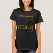 Queens sind am 5. Oktober geboren. Eine Königin wa T-Shirt (Vorderseite)
