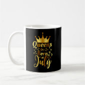 Queens sind im Juli Geboren Kaffeetasse (Links)