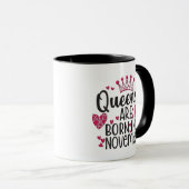Queens sind im November Geboren Tasse (VorderseiteRechts)
