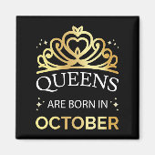Queens sind im Oktober I Geboren Magnet (Vorne)