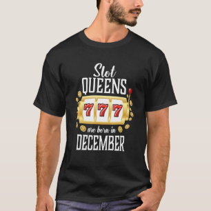 Queens-Slots sind im April Geboren T-Shirt