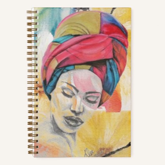Queens Spiral Notebook Notizblock (Vorderseite)