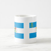 Queens-Stadt-Flagge Kaffeetasse (Mittel)