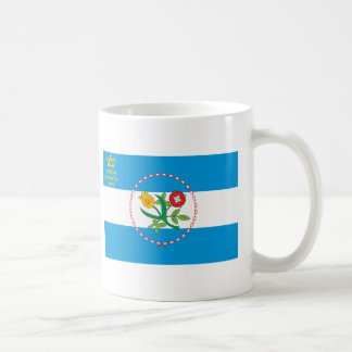 Queens-Stadt-Flagge Kaffeetasse