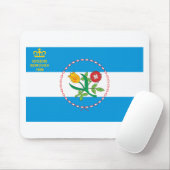 Queens-Stadt-Flagge Mousepad (Mit Mouse)