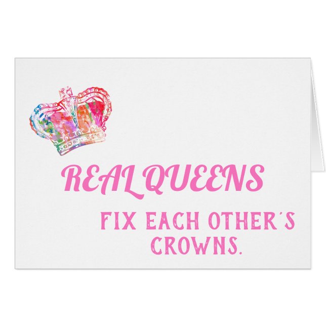 Queens-Verlegenheits-jeder des anderen (Vorderseite (Horizontal))