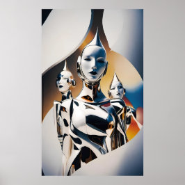 Queens von Cold Solded Logic Boards Poster