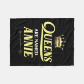 Queens werden als Personalisiertes Geschenk von An Fleecedecke (Vorderseite (Horizontal))