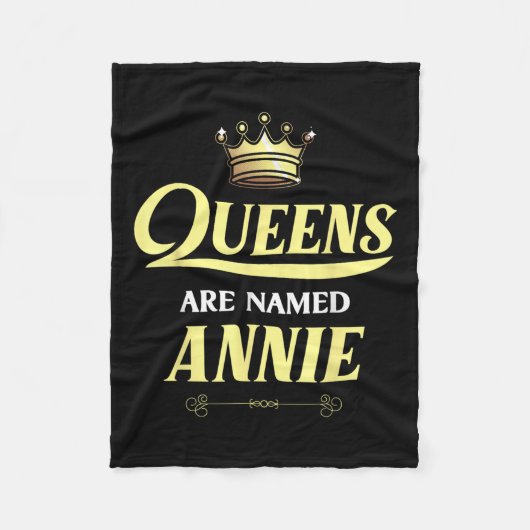 Queens werden als Personalisiertes Geschenk von An Fleecedecke (Vorderseite)