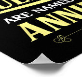 Queens werden als Personalisiertes Geschenk von An Poster (Ecke)