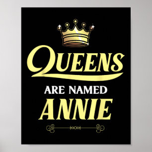 Queens werden als Personalisiertes Geschenk von An Poster