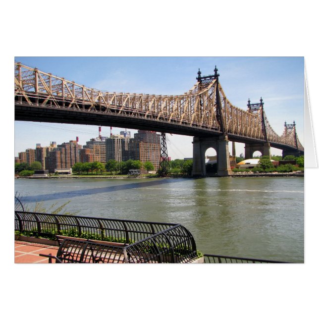 Queensboro Bridge New York City (Vorderseite (Horizontal))