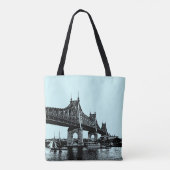 Queensboro Bridge Seebad Tasche (Rückseite)