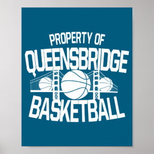Queensbridge Basketball T-Shirt  Poster