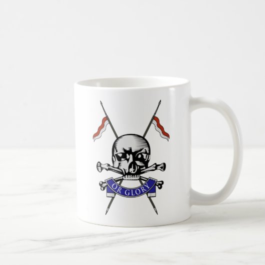 Queenskönigliche Lancers Kaffeetasse (Rechts)