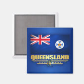 Queensland 2 magnet (Vorderseite/Rückseite)