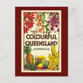 Queensland Australien Postkarte (Vorderseite)